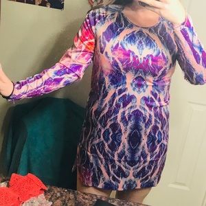 Liberated Heart Air Satin Mini Dress